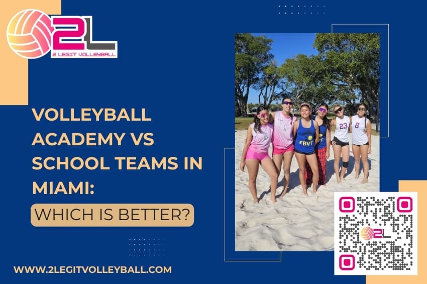 Volleyball Academy vs School Teams in Miami